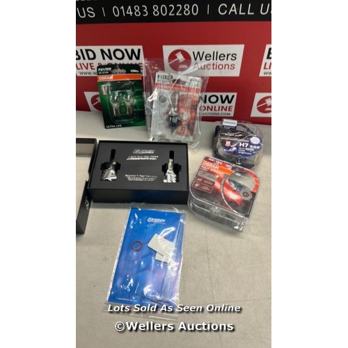 3217 - RRP VALUE: £96 TO INCLUDE: OSRAM ULTRA LIFE P21/5W HALOGEN SIGNAL LAMP, BRAKE LIGHT, REAR FOG LIGHT,... 