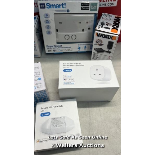 3222 - RRP VALUE: £116 TO INCLUDE: MEROSS WIFI SMART SWITCH WORKS WITH APPLE HOMEKIT, DIY SMART SWITCH MODU... 