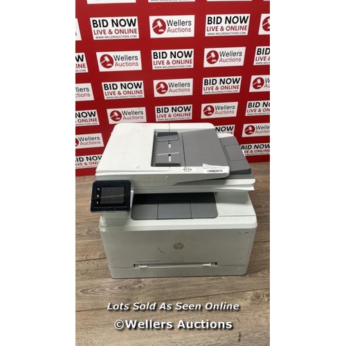 4715 - HP M283FDW COLOUR LASERJET PRO PRINTER / UNTESTED / SIGNS OF USE / WITHOUT POWER SUPPLY / A22