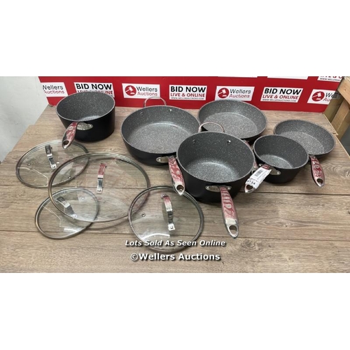 4734 - STARFRIT THE ROCK COOKWARE SET / SIGNS OF USE / A24