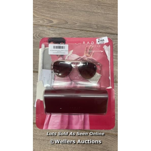 4760 - RADLEY LADIES CLAM SUNGLASSES 24 / APPEARS NEW OPEN BOX / D18