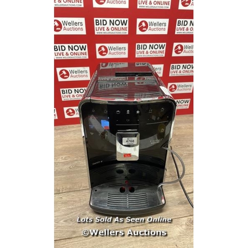 4768 - MELITTA SOLO FROSTED BLACK BEAN TO CUP COFFEE MACHINE E950-544 / POWERS UP / SIGNS OF USE / D20