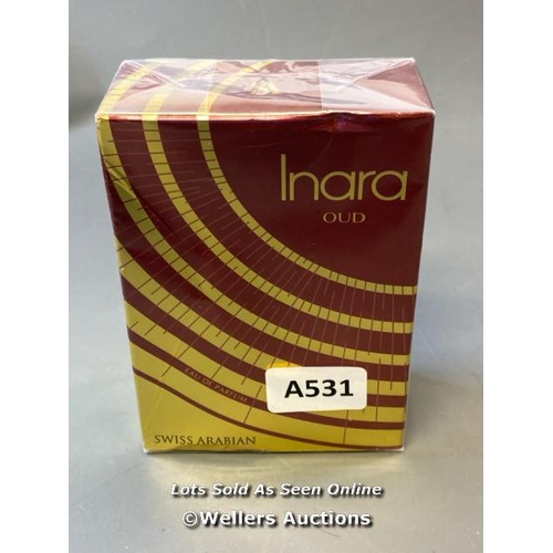 9586 - NEW SWISS ARABIAN INARA OUD EAU DE PARFUM 55ML