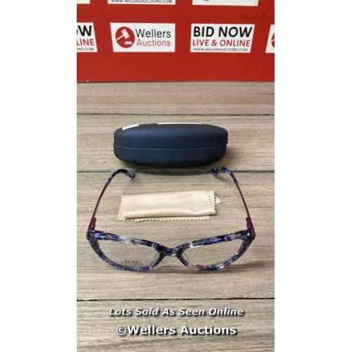 6108 - MADE FOR YOU MYE 107 PURPLE PLASTIC FRAMES / SEE IMAGES / D10