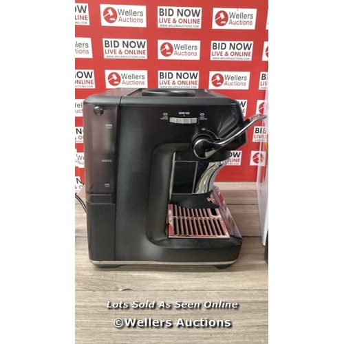 6145 - SAGE THE BARISTA EXPRESS IMPRESS BEAN TO CUP COFFEE MACHINE IN BLACK STAINLESS STEEL (SES876BST4GUK1... 