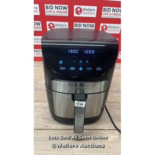 6148 - GOURMIA 6.7L DIGITIAL AIR FRYER / POWERS UP / SIGNS OF USE / A8