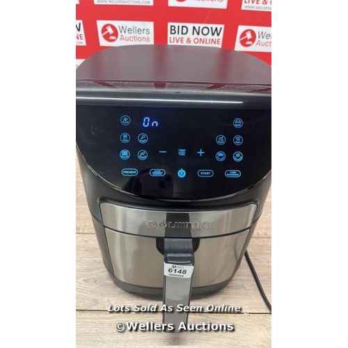 6148 - GOURMIA 6.7L DIGITIAL AIR FRYER / POWERS UP / SIGNS OF USE / A8