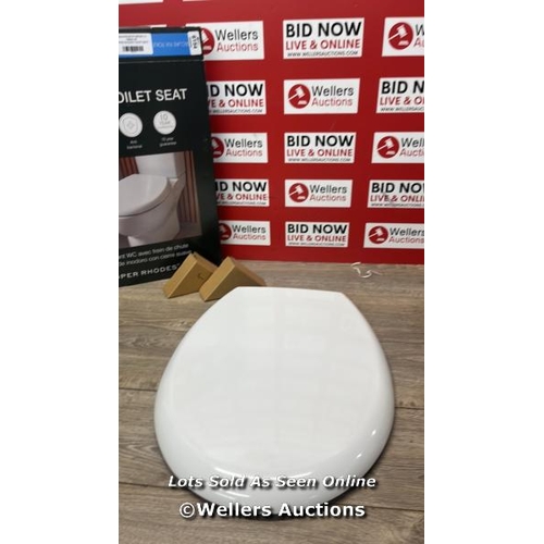 6154 - ROPER RHODES TOILET SEAT / APPEARS NEW OPEN BOX / A11