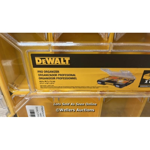 6176 - DEWALT ORGANISER SET / NEW / A12