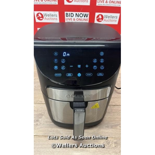 6180 - GOURMIA 6.7L DIGITIAL AIR FRYER / POWERS UP / APPEARS NEW OPEN BOX / W1