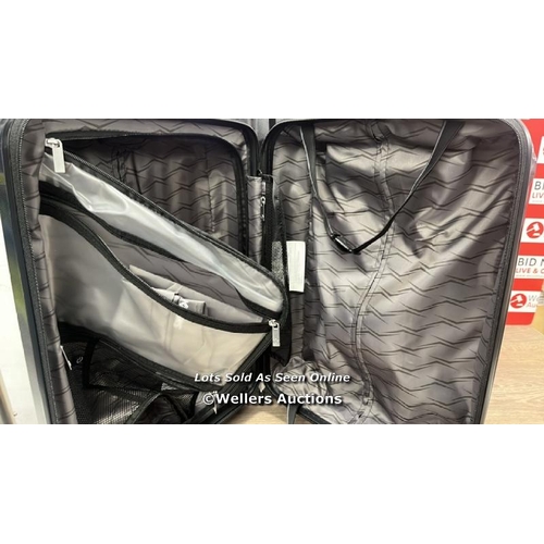 6192 - SAMSONITE ENDURE 2PC. HARDSIDE LUGGAGE SET / SIGNS OF USE / LARGE CASE CRACKED SEE IMAGES / CODE 303... 