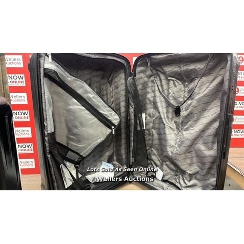 6192 - SAMSONITE ENDURE 2PC. HARDSIDE LUGGAGE SET / SIGNS OF USE / LARGE CASE CRACKED SEE IMAGES / CODE 303... 