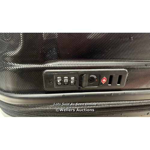 6192 - SAMSONITE ENDURE 2PC. HARDSIDE LUGGAGE SET / SIGNS OF USE / LARGE CASE CRACKED SEE IMAGES / CODE 303... 