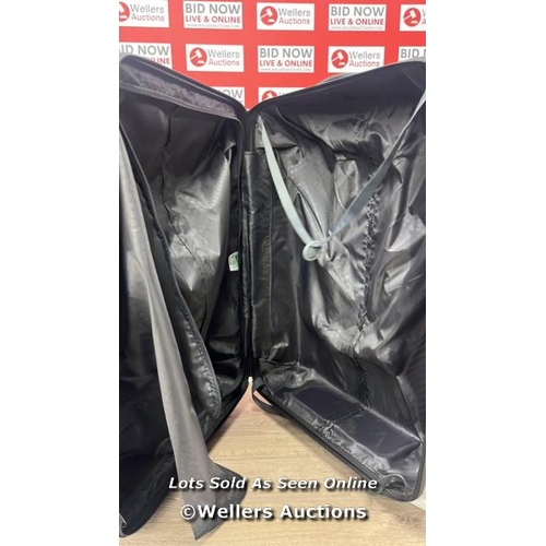 6193 - AMERICAN TOURISTER ZAKK LARGE HARDSIDE SPINNER CASE / SIGNS OF USE / DAMAGED ZIP /  SOME SCUFF MARKS... 