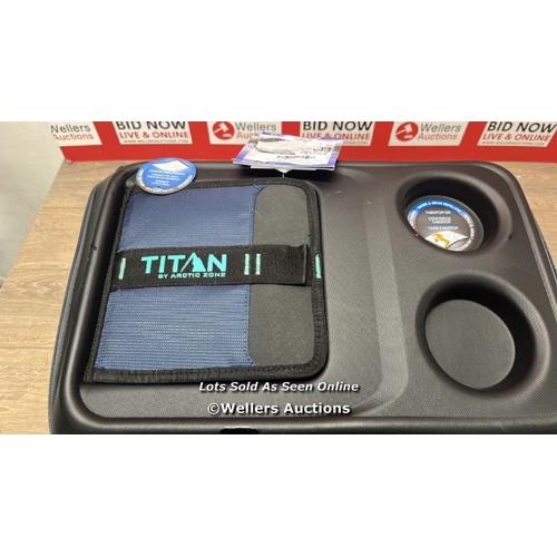 6200 - TITAN 50 CAN COLLAPSIBLE COOLER WITH TABLE TOP / APPEARS NEW