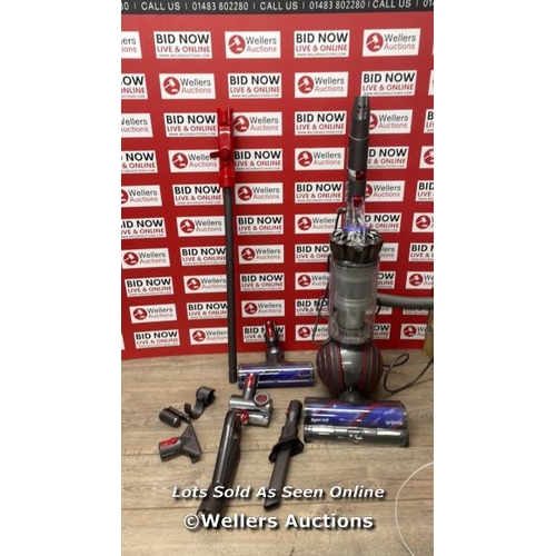 DYSON BALL ANIMAL UPRIGHT VACUUM CLEANER WITH WHOLE HOME CLEANING KIT