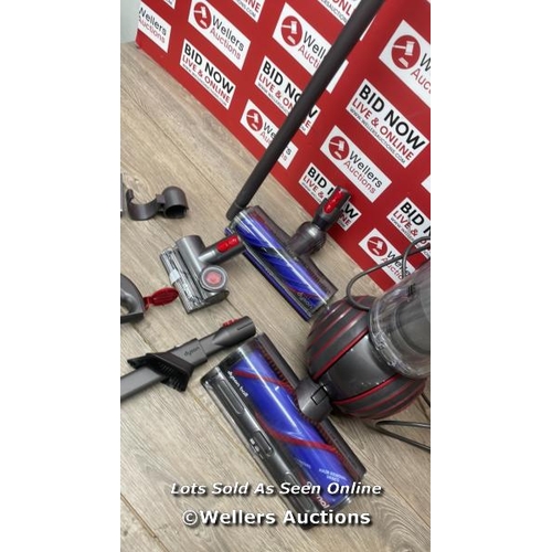 DYSON BALL ANIMAL UPRIGHT VACUUM CLEANER WITH WHOLE HOME CLEANING KIT