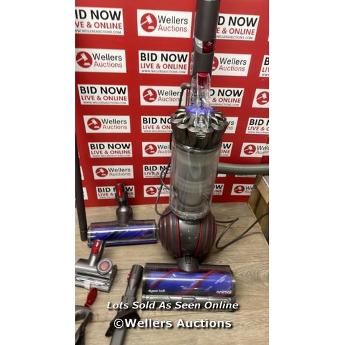 DYSON BALL ANIMAL UPRIGHT VACUUM CLEANER WITH WHOLE HOME CLEANING KIT