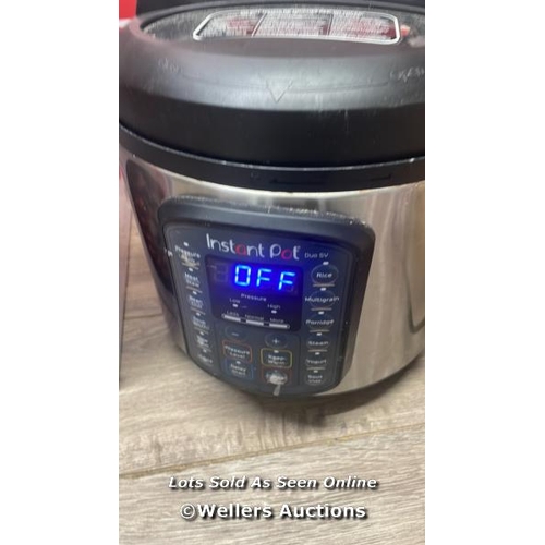 63 - INSTANT POT DUO 9-IN-1 MULTI COOKER / POWERS UP / SIGNS OF USE / C31