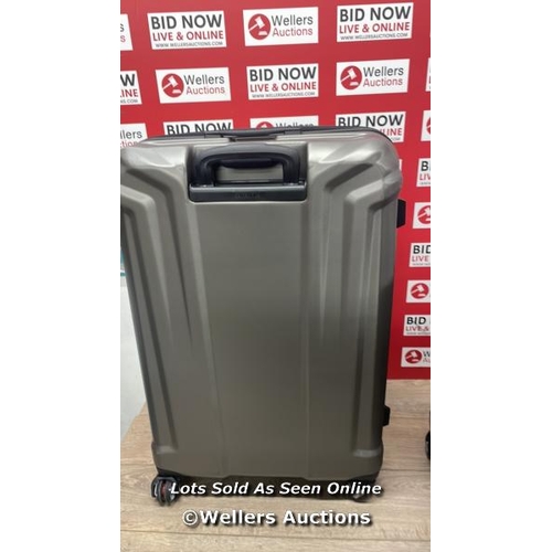 78 - SAMSONITE ENDURE 2PC. HARDSIDE LUGGAGE SET / SIGNS OF USE / DAMAGED HANDLE ON LARGE CASE / OTHERWISE... 