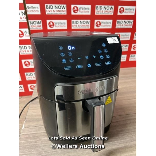 96 - GOURMIA 6.7L DIGITIAL AIR FRYER / POWERS UP / SIGNS OF USE / C35