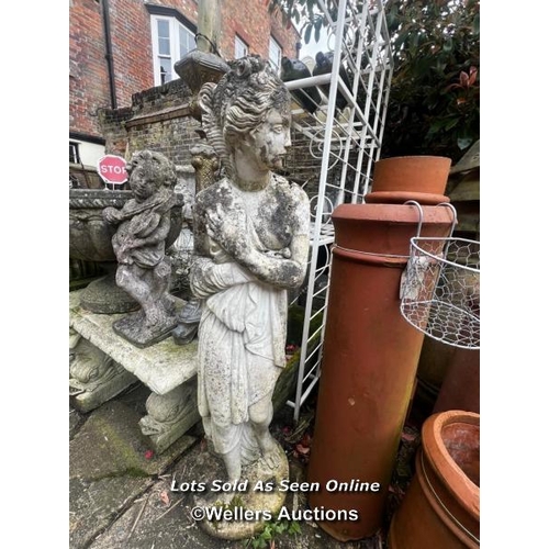 667 - WELL WEATHERED STUDY OF PADORA, APPROX 160CM (H), THIS LOT IS LOCATED AWAY FROM THE AUCTION SITE, TO... 