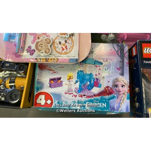 9503 - ASSORTMENT OF NEW TOYS INCL. MINI WORK, NERF GELFIRE, BARBIE, LEGO HARRY POTTER, FROZEN AND LEGO CIT... 