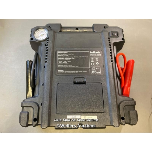 9534 - X1 HALFORDS 6 IN 1 JUMPER STARTER POWER PACK