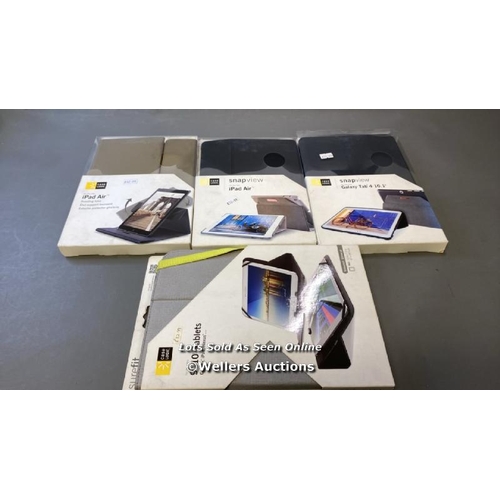 9579 - X2 NEW IPAD AIR CASES, X1 NEW GALAXY TAB 4 10.1