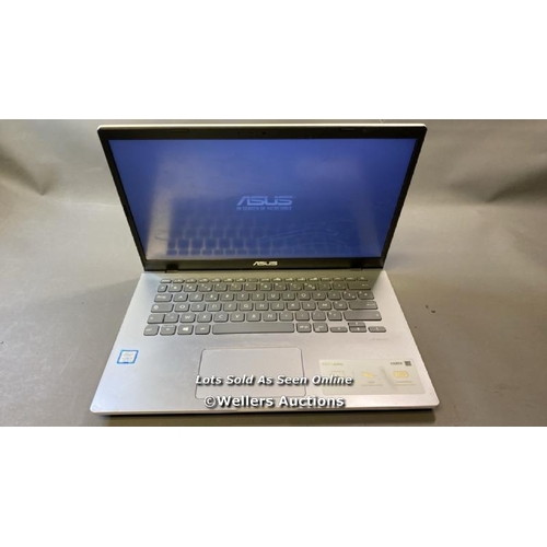 9615 - X1 ASUS A409U, 8GB RAM, 250GB HD, I3-7200U @ 2.30GHZ, SN: K7N0CX06909429G - PROFESSIONALLY WIPED AND... 