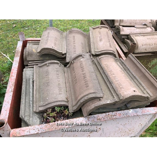 99 - STILLAGE OF REDLAND ROOF TILES, 38CM L X 23CM W