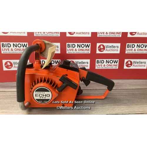 8015 - KIORITZ ECHO 302 VINTAGE CHAINSAW CS302 NOT STIHL HUSQVARNA / H37