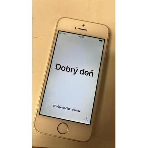 8026 - APPLE IPHONE 5S / A1533 / 16GB / I-CLOUD LOCKED / IMEI: 013845009983308 / POWERS UP / SIGNS OF USE /... 