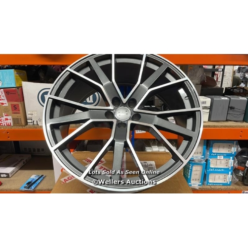 8082 - 22 INCH 2021 VORSPRUNG ALLOY WHEELS 4M0601025AGQ 10J X4 / DESGINED FOR AUDI SPORT Q7, IN SUPERB COND... 