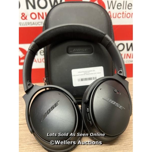 8109 - BOSE QUIETCOMFORT HEADPHONE (CPC 759944-0050), F19