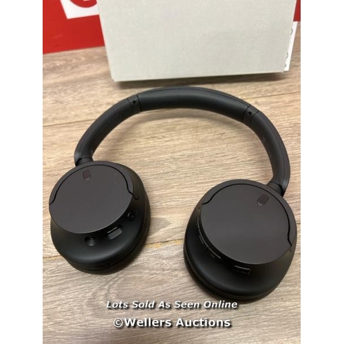 8110 - SONY WHCH720NB NOISE CANCELLING OVEREAR HEADPHONES, F20