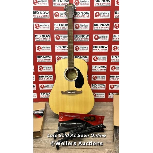 8129 - FENDER FA-125 DREADNOUGHT ACOUSTIC GUITAR / IN VERY GOOD COSMETIC CONDITION / P14