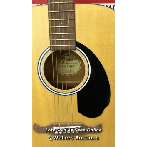 8129 - FENDER FA-125 DREADNOUGHT ACOUSTIC GUITAR / IN VERY GOOD COSMETIC CONDITION / P14