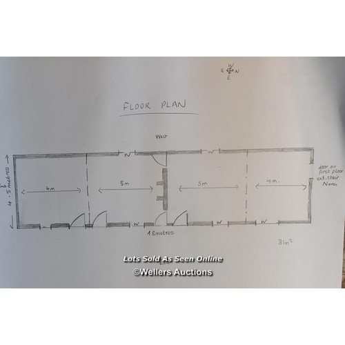 200 - A 200 year old heavy French oak house frame, Currently located in Neaufles-Auvergny, Normandy, Franc... 