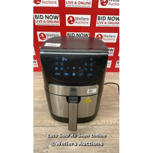 465 - GOURMIA 6.7L DIGITIAL AIR FRYER / POWERS UP / SIGNS OF USE / C31