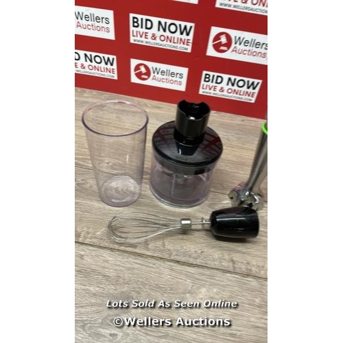 473 - BRAUN MQ9138XI HAND BLENDER / POWERS UP / SIGNS OF USE / C32