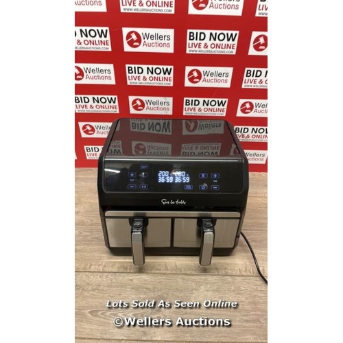 474 - SUR LA TABLE AIR FRYER WITH X2 3.8L DRAWERS / POWERS UP / SIGNS OF USE / C32