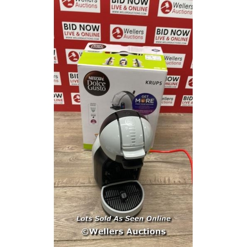 489 - DOLCE GUSTO BY KRUPS MINI ME COFFEE MACHINE / POWERS UP / SIGNS OF USE / C35