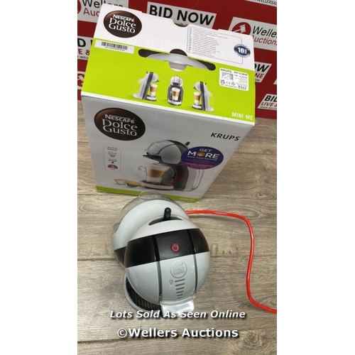 489 - DOLCE GUSTO BY KRUPS MINI ME COFFEE MACHINE / POWERS UP / SIGNS OF USE / C35