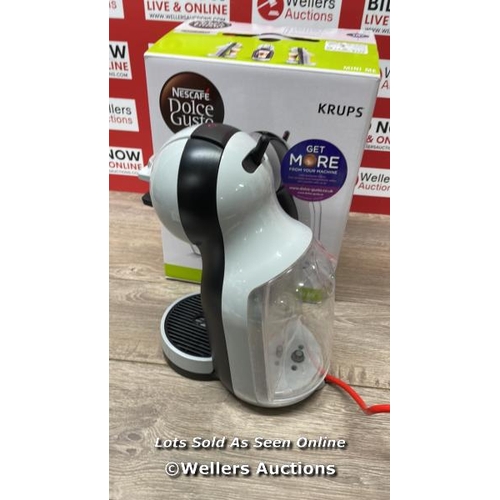 489 - DOLCE GUSTO BY KRUPS MINI ME COFFEE MACHINE / POWERS UP / SIGNS OF USE / C35