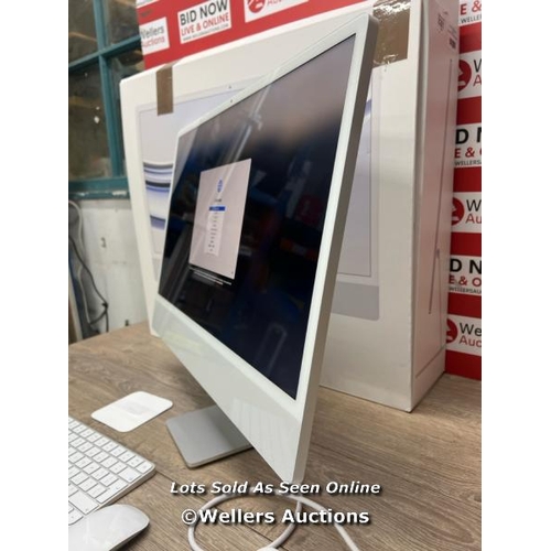 8261 - APPLE IMAC 2023, APPLE M3 CHIP, 8-CORE CPU, 8-CORE GPU, 8GB RAM, 256GB SSD 24 INCH IN SILVER, MQR93B... 