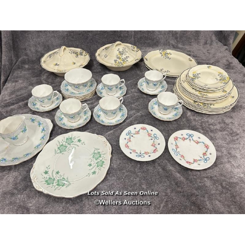 67 - Assorted dinner ware including Royal Doulton 