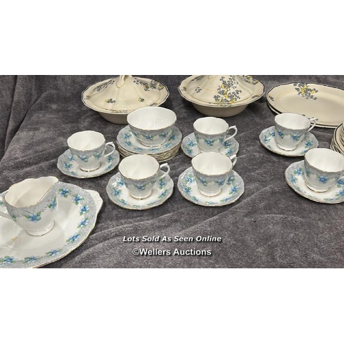 67 - Assorted dinner ware including Royal Doulton 