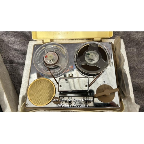 233 - Three vintage Benkson tape recorders including de-luxe model 21,  from the private collection of the... 