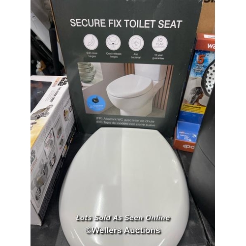 4313 - ROPER RHODES TOILET SEAT / WITHOUT FITTINGS / MINIMAL SIGNS OF USE / E85